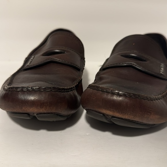 Men’s Prada Brown Leather Loafers! - Picture 9 of 10